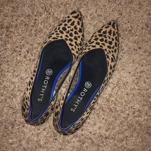 Rothy’s Leopard Flats